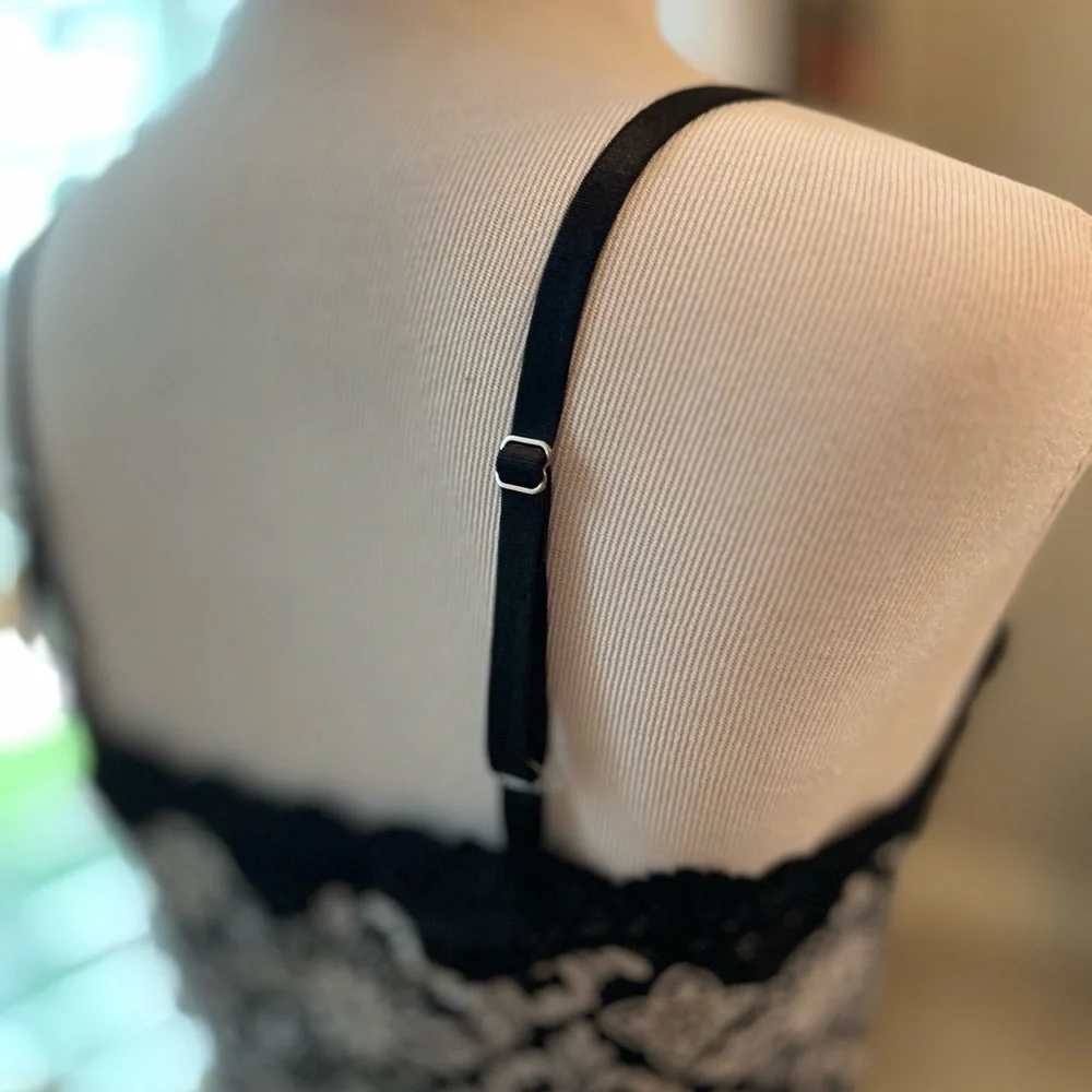 WHBM black and white Camisole Tank Small - Picture 3 of 7